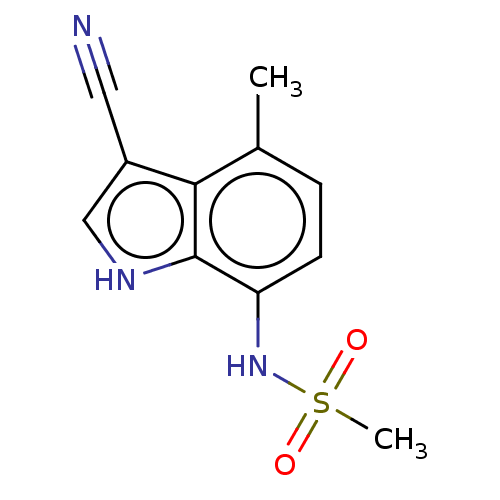 Chemical structure of BindingDB Monomer ID 633538