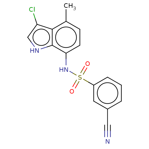 Chemical structure of BindingDB Monomer ID 633543
