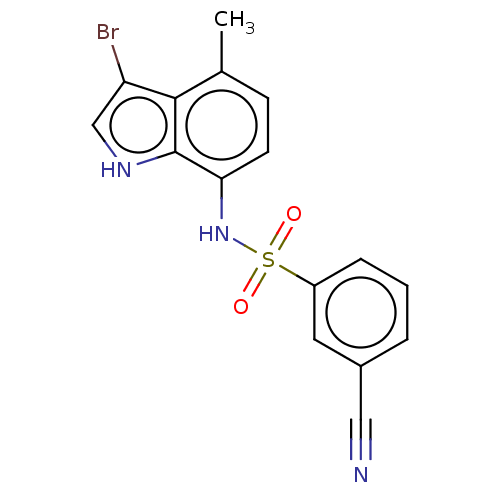 Chemical structure of BindingDB Monomer ID 633544