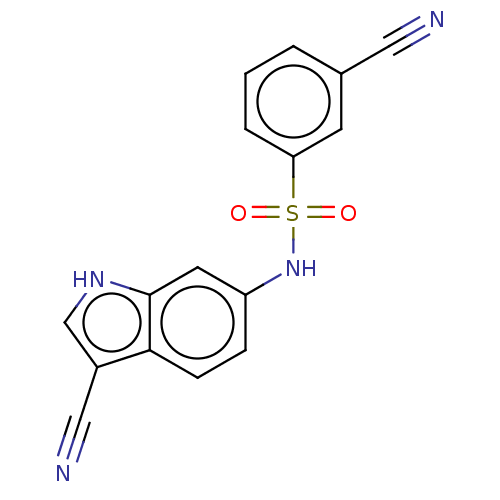 Chemical structure of BindingDB Monomer ID 633546