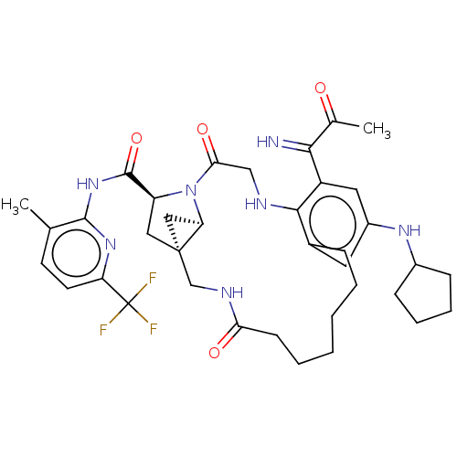 Chemical structure of BindingDB Monomer ID 635540