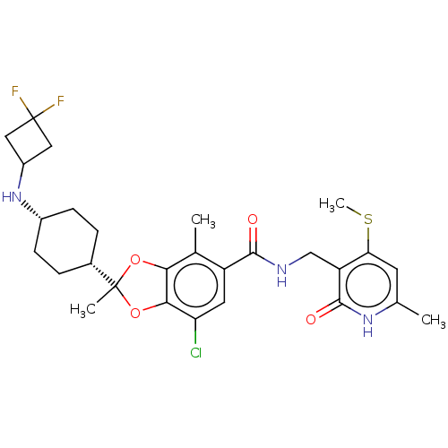 Chemical structure of BindingDB Monomer ID 636159