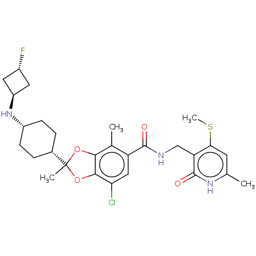 Chemical structure of BindingDB Monomer ID 636185