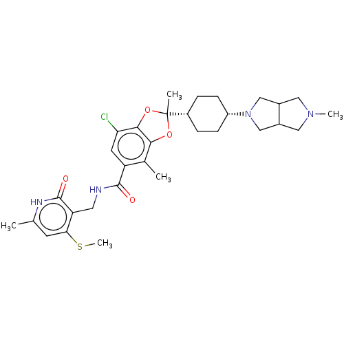 Chemical structure of BindingDB Monomer ID 636198