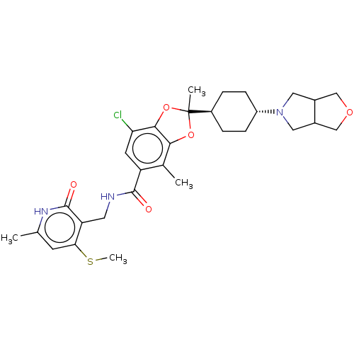 Chemical structure of BindingDB Monomer ID 636214