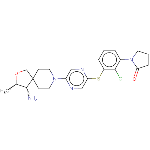 Chemical structure of BindingDB Monomer ID 636734