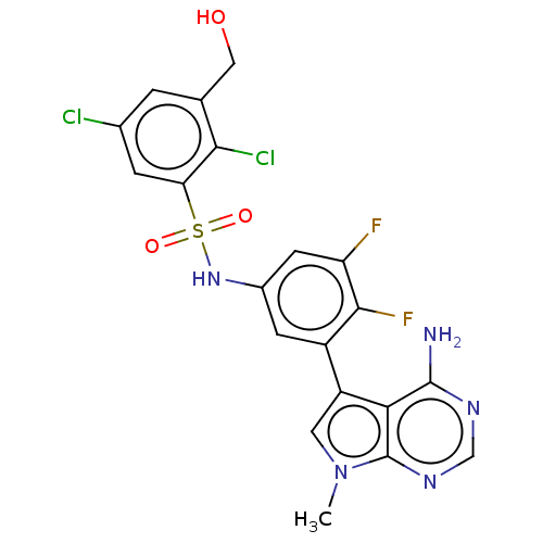Chemical structure of BindingDB Monomer ID 637574