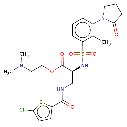 Chemical structure of BindingDB Monomer ID 639319
