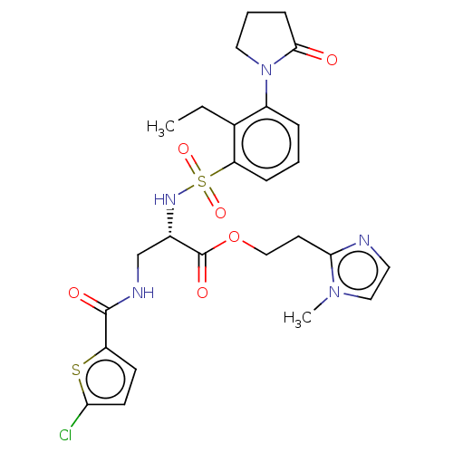 Chemical structure of BindingDB Monomer ID 639342