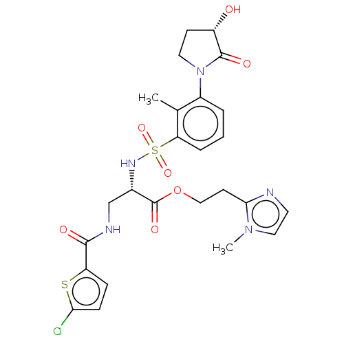 Chemical structure of BindingDB Monomer ID 639344