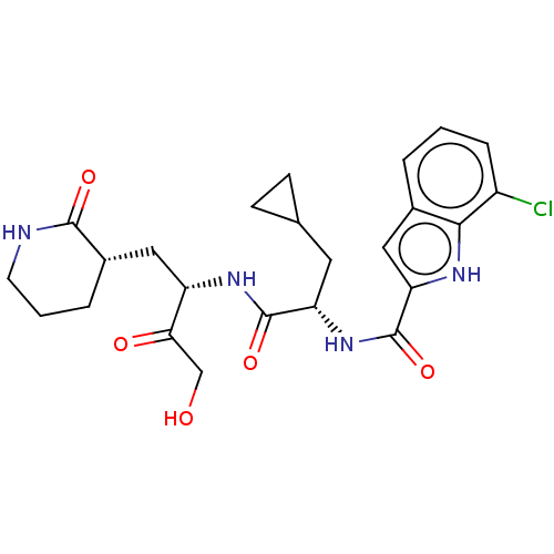 Chemical structure of BindingDB Monomer ID 640394