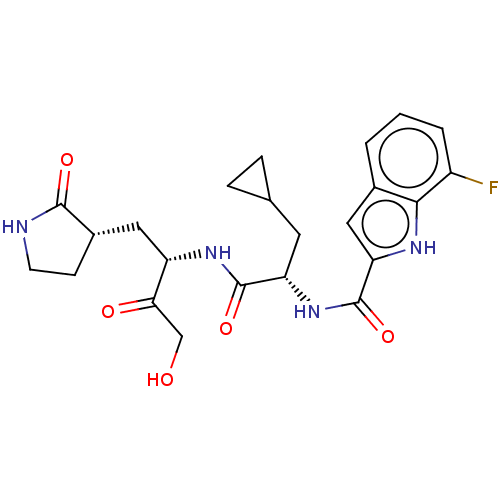 Chemical structure of BindingDB Monomer ID 640397