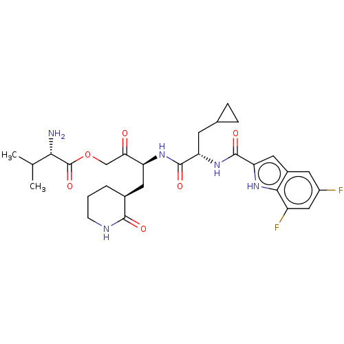 Chemical structure of BindingDB Monomer ID 640399