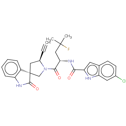 Chemical structure of BindingDB Monomer ID 642852
