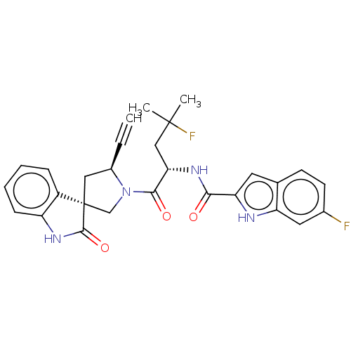 Chemical structure of BindingDB Monomer ID 642857