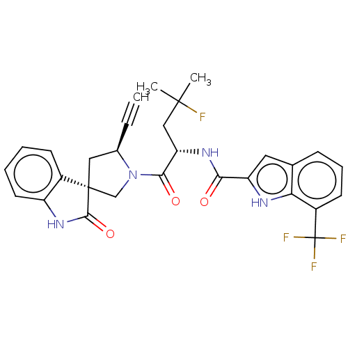 Chemical structure of BindingDB Monomer ID 642861
