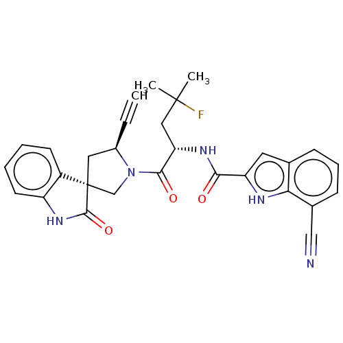 Chemical structure of BindingDB Monomer ID 642863