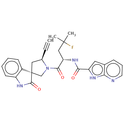 Chemical structure of BindingDB Monomer ID 642864