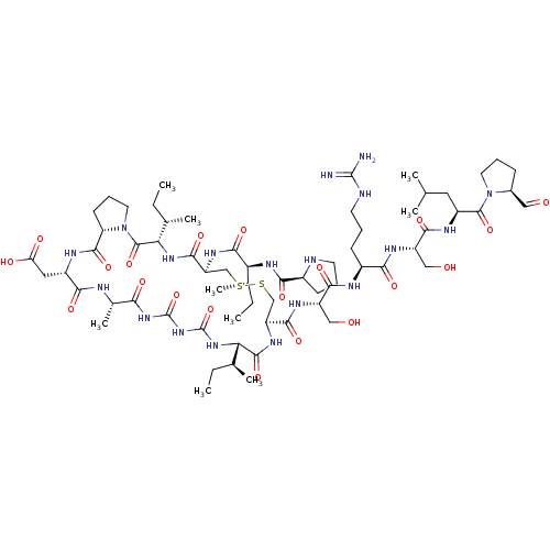 Chemical structure of BindingDB Monomer ID 645042