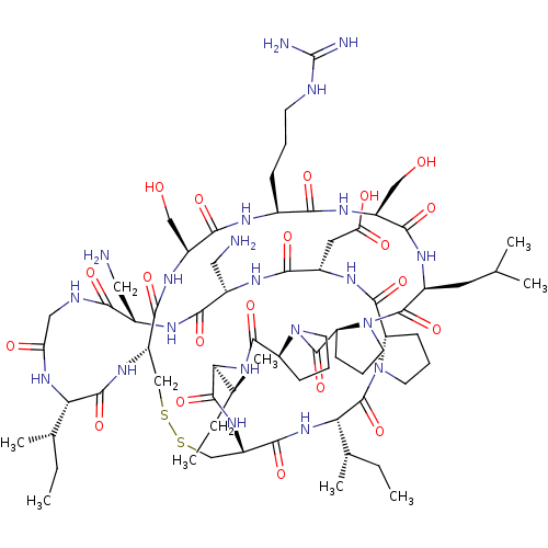 Chemical structure of BindingDB Monomer ID 645047