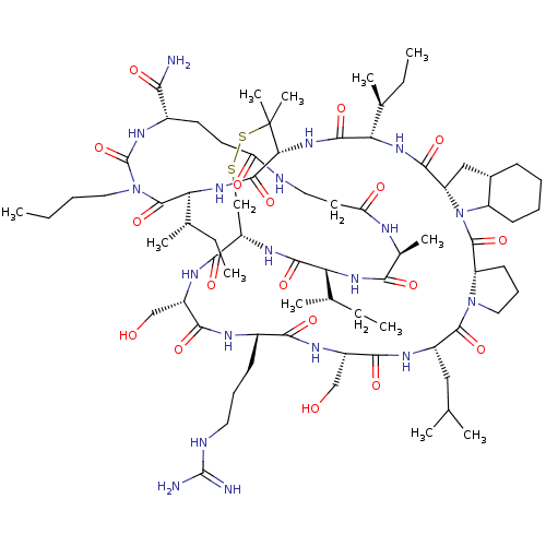 Chemical structure of BindingDB Monomer ID 645097