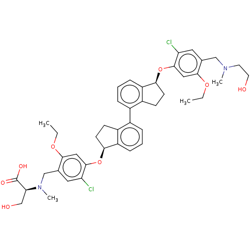 Chemical structure of BindingDB Monomer ID 645122