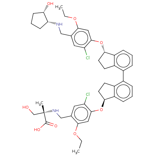 Chemical structure of BindingDB Monomer ID 645132