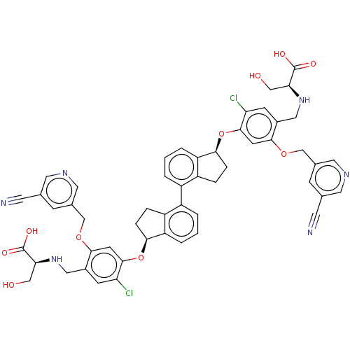 Chemical structure of BindingDB Monomer ID 645156