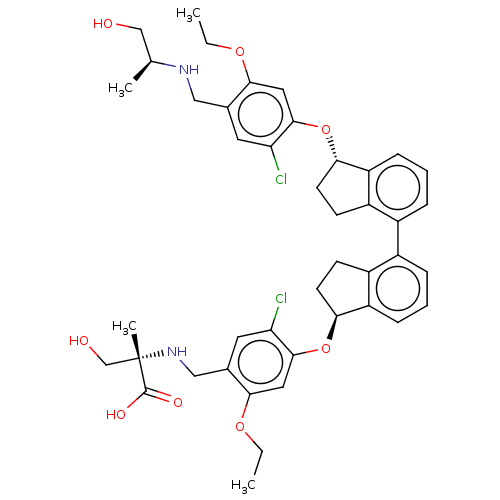 Chemical structure of BindingDB Monomer ID 645162