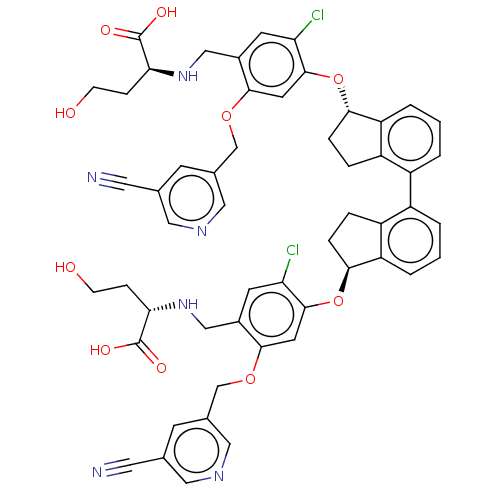 Chemical structure of BindingDB Monomer ID 645164