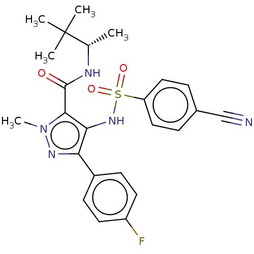 Chemical structure of BindingDB Monomer ID 645600