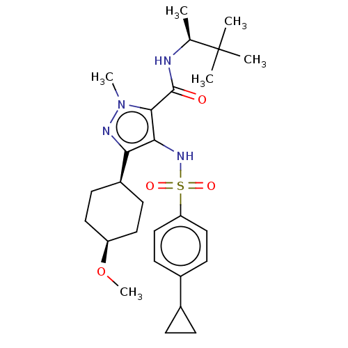 Chemical structure of BindingDB Monomer ID 645605
