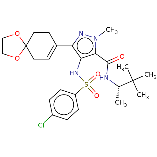 Chemical structure of BindingDB Monomer ID 645609