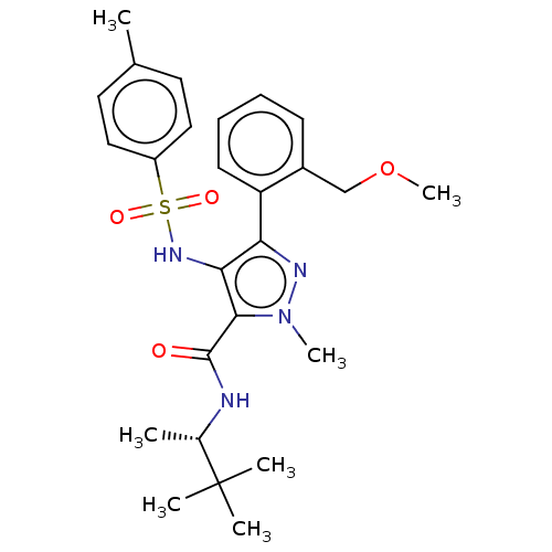 Chemical structure of BindingDB Monomer ID 645616