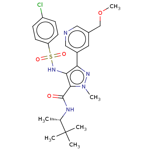 Chemical structure of BindingDB Monomer ID 645620