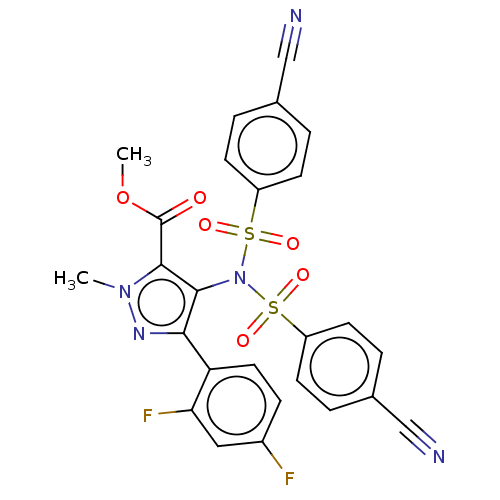 Chemical structure of BindingDB Monomer ID 645621