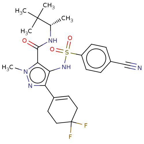 Chemical structure of BindingDB Monomer ID 645622