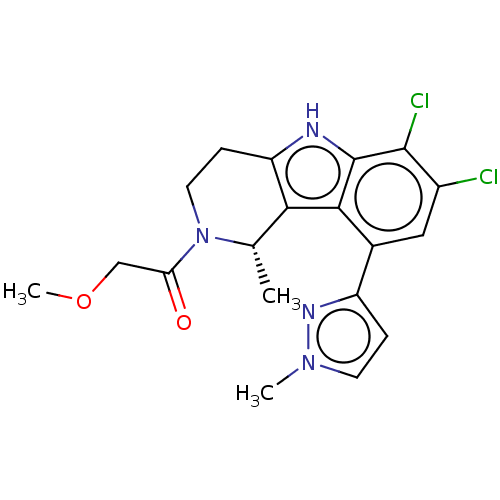 Chemical structure of BindingDB Monomer ID 645630