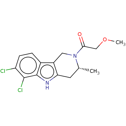 Chemical structure of BindingDB Monomer ID 645636