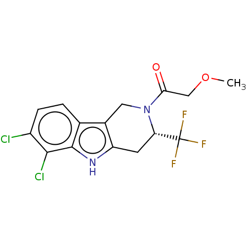 Chemical structure of BindingDB Monomer ID 645639