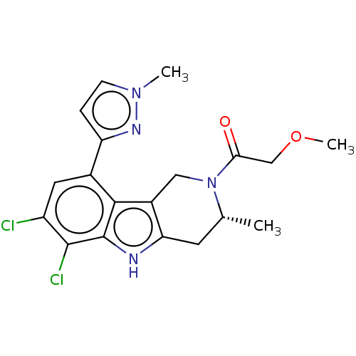 Chemical structure of BindingDB Monomer ID 645640