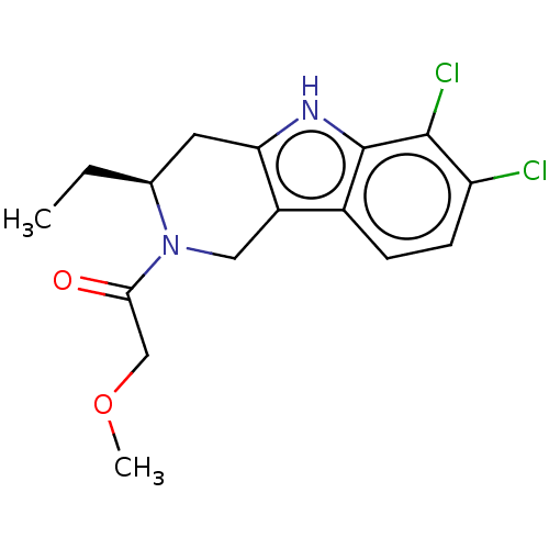 Chemical structure of BindingDB Monomer ID 645645