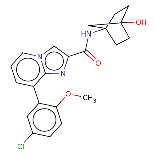 Chemical structure of BindingDB Monomer ID 645689