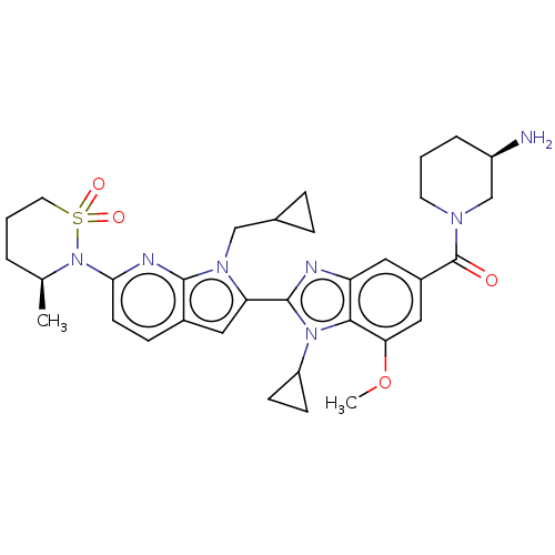 Chemical structure of BindingDB Monomer ID 646116