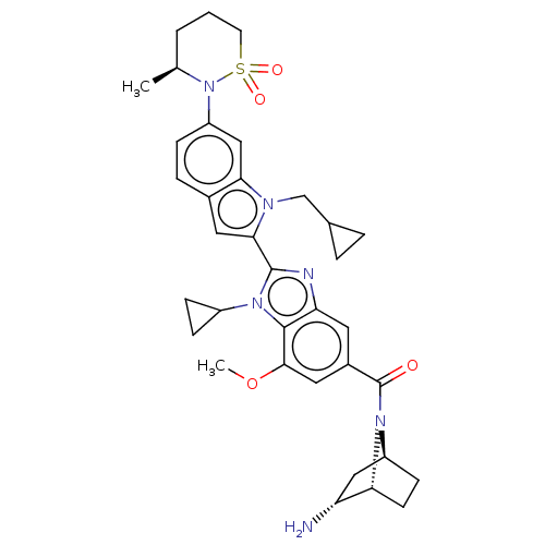 Chemical structure of BindingDB Monomer ID 646117