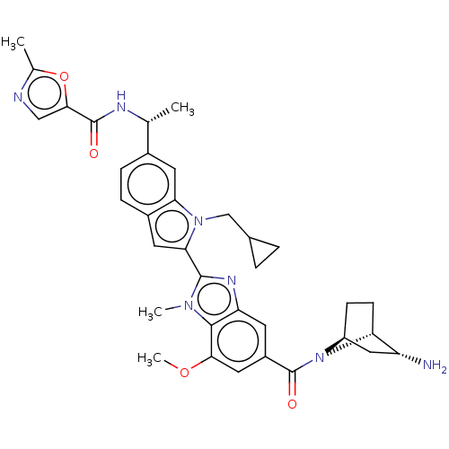 Chemical structure of BindingDB Monomer ID 646153