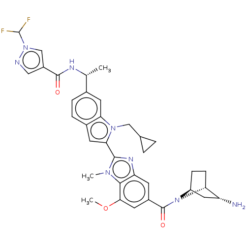 Chemical structure of BindingDB Monomer ID 646154