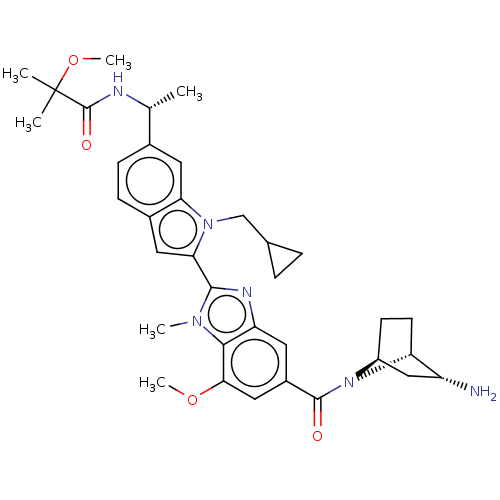 Chemical structure of BindingDB Monomer ID 646155