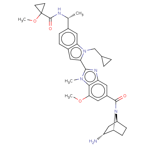 Chemical structure of BindingDB Monomer ID 646157