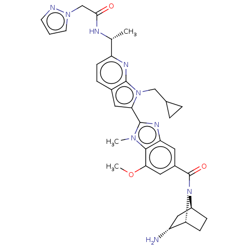 Chemical structure of BindingDB Monomer ID 646189